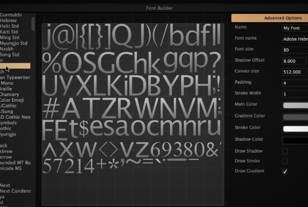 Font Editor