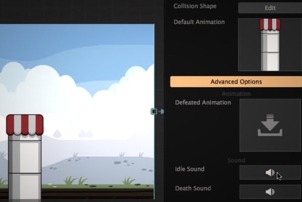 Object Advanced Options