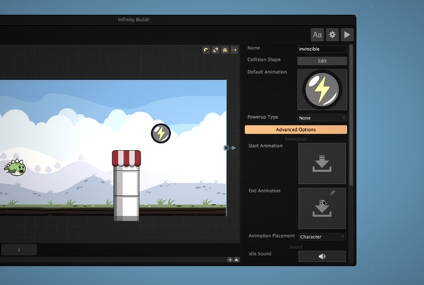 Power Up Advanced Options