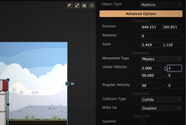 Sub Asset Advanced Options