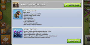 'Clash of Clans Game Updates'