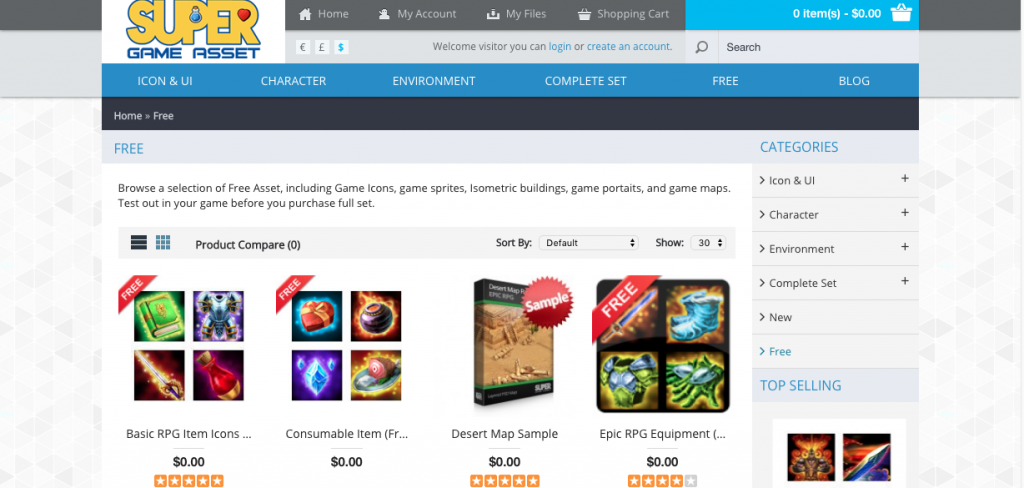 Super game assets