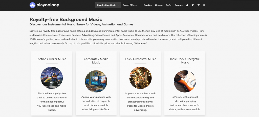 Playonloop - free game music