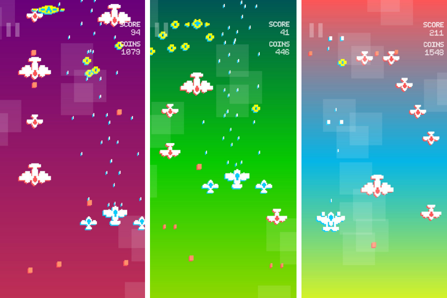 Pixel Scroll Fighter