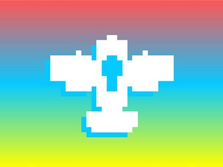 pixel scroll icon