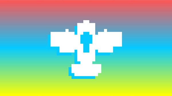 pixel scroll icon