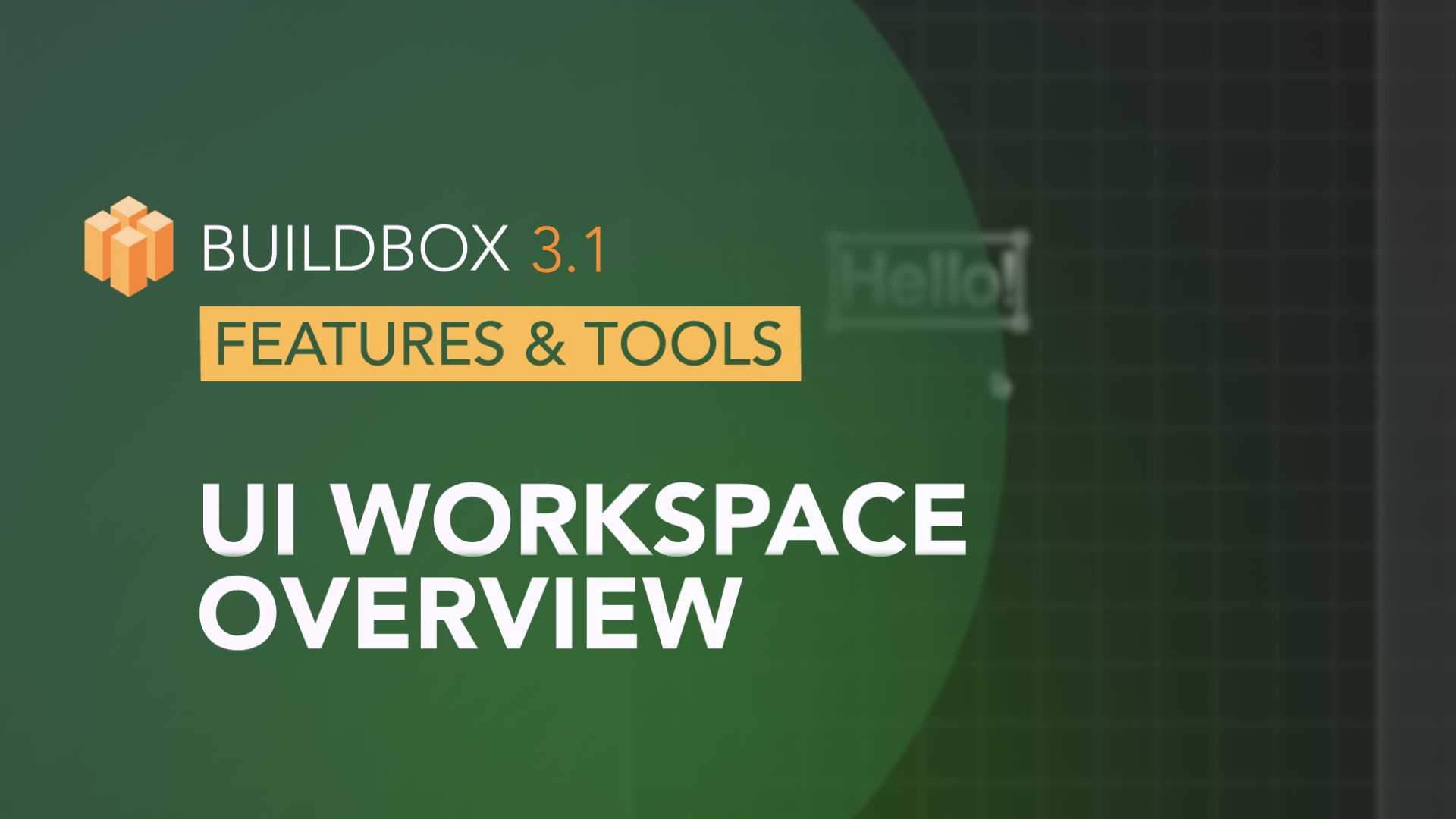 UI Workspace Overview