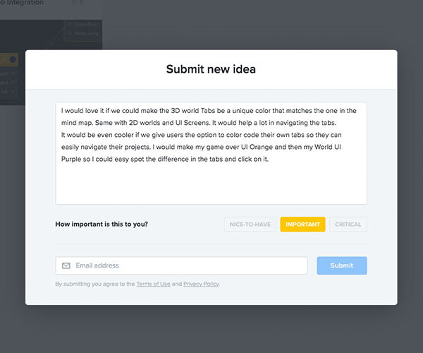 Submit Your Ideas