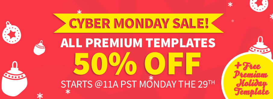 Cyber Monday Sale