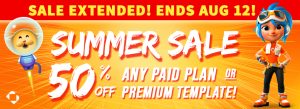 Buildbox Summer Sale Extended